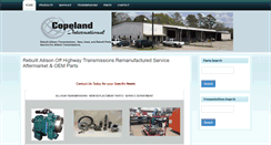 Desktop Screenshot of copelandintl.com
